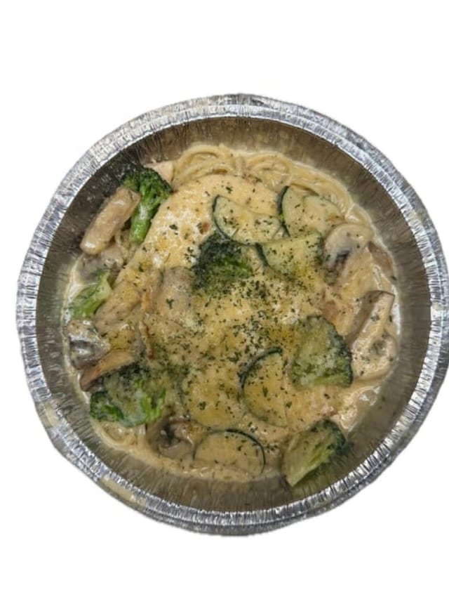 Chicken Primavera Pasta.