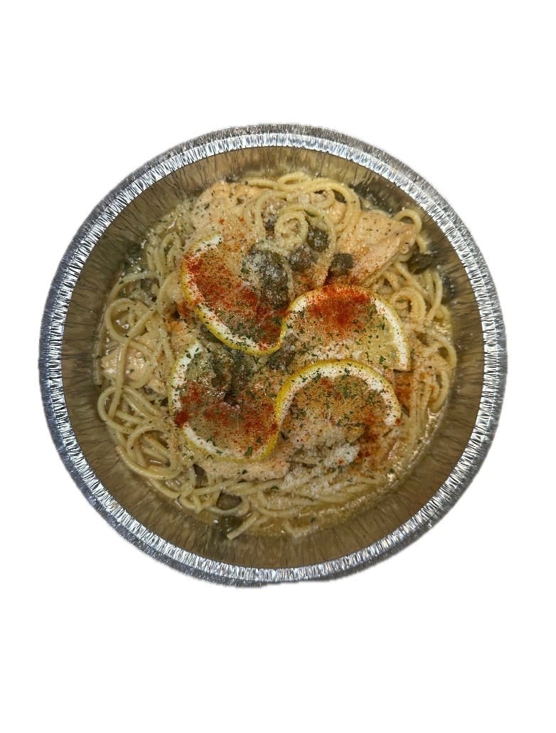 Chicken Piccata Pasta.