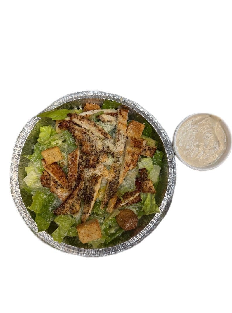 Caesar Salad with Chicken.