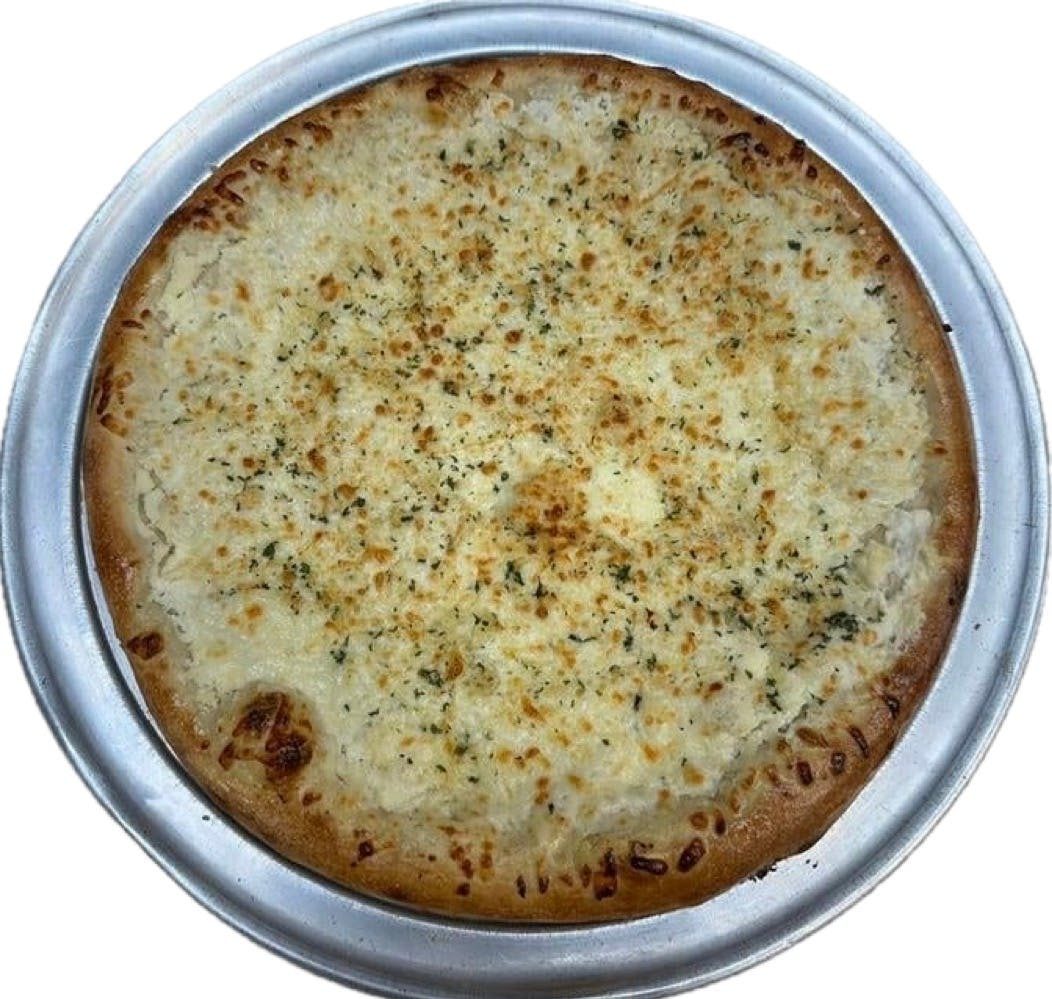 Pizza Allá Bianca.