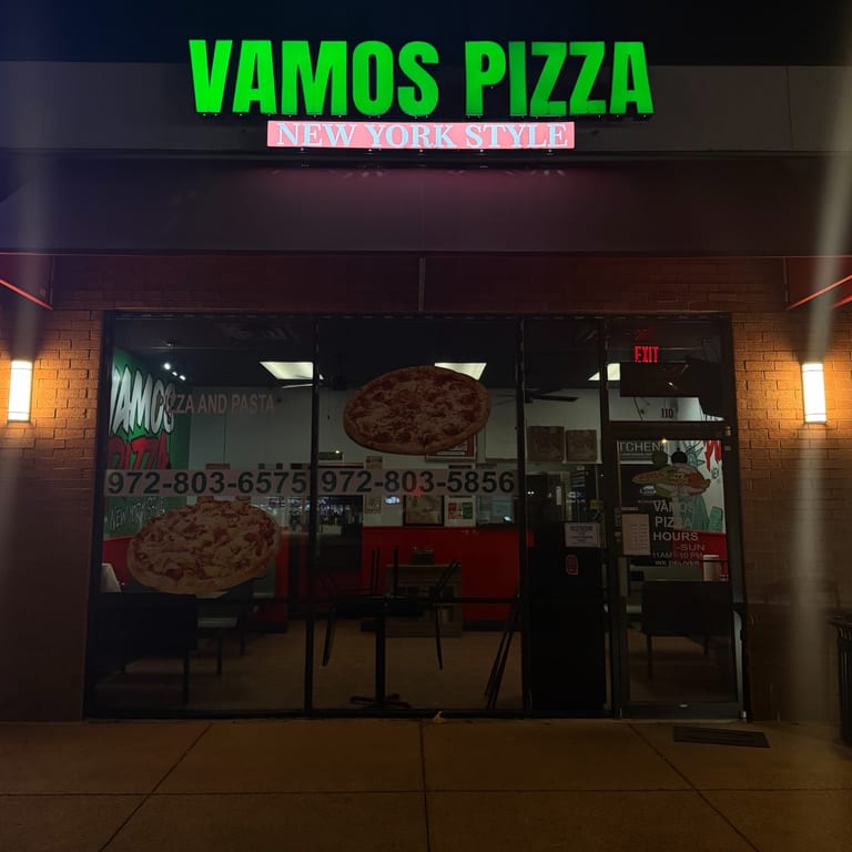 Welcome To Vamos Pizza