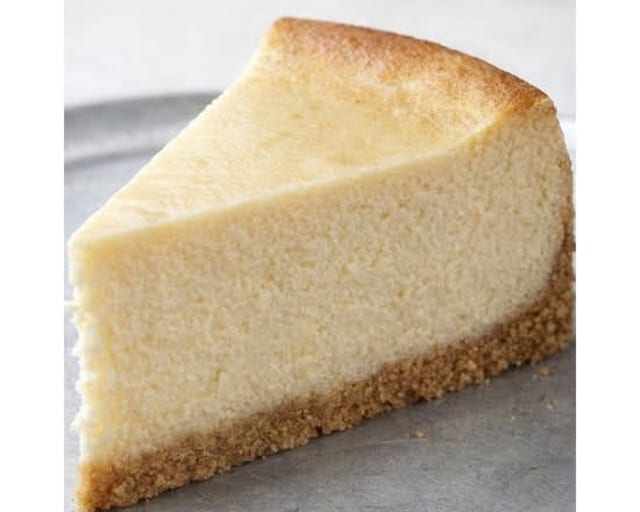 Plain New York Cheesecake.