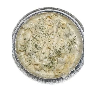 Chicken Alfredo With zucchini, broccoli, and mushrooms